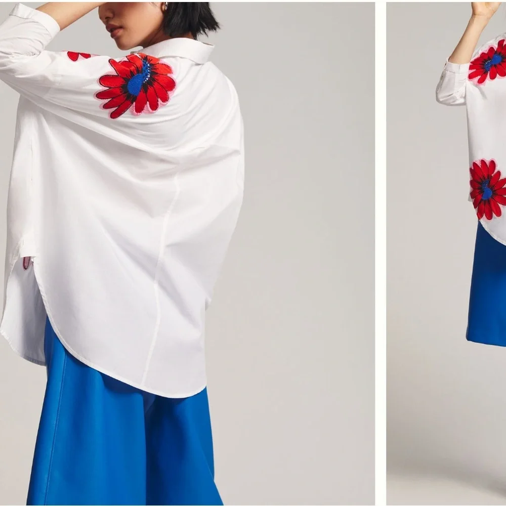 Maeve The Alameda Buttondown Shirt - Picture 7 of 7